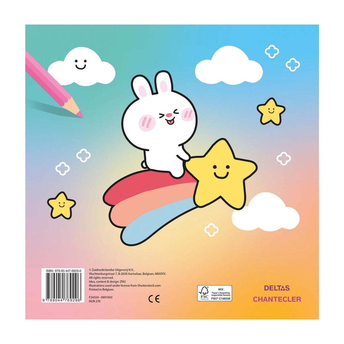 Zabawa kolorami w kawaii Delta - kolorowanka