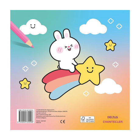 Zabawa kolorami w kawaii Delta - kolorowanka