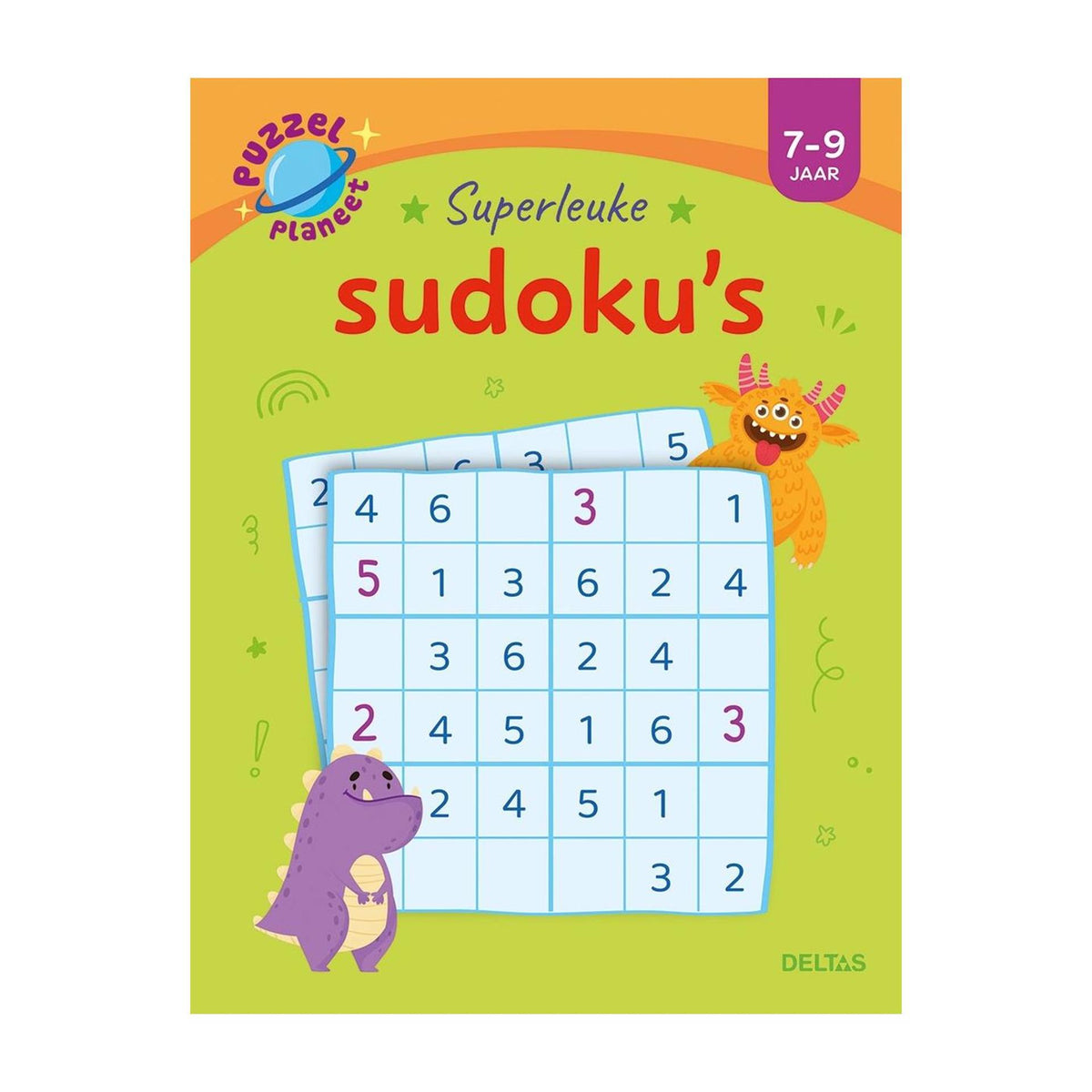 Planeta puzzli Delta - super zabawne sudoku na 7-9 lat