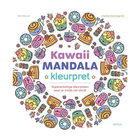Zabawa w kolorowanie mandali Deltas Kawaii