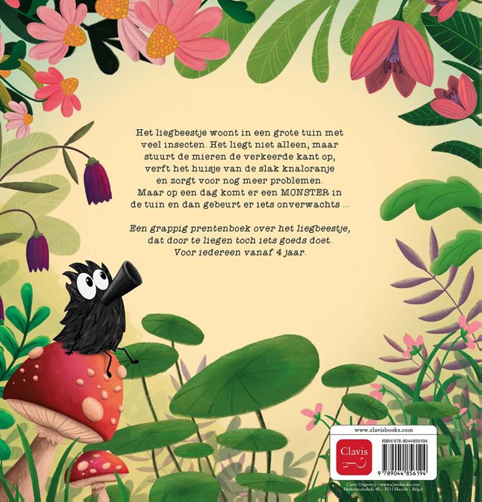 Prentenboek: het liegbeestje. 4+ | 2 stuks