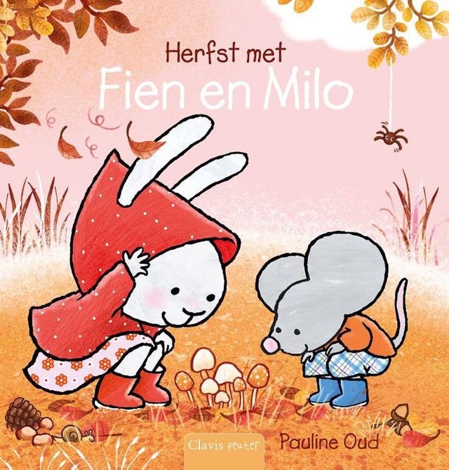 Kartonboek: herfst met fien en milo 2+