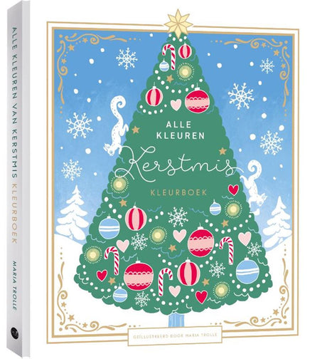 Kleurboek: alle kleuren van kerstmis | 2 stuks