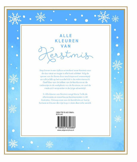Kleurboek: alle kleuren van kerstmis | 2 stuks