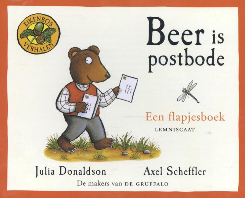 Beer is postbode (kartonboek met flapjes