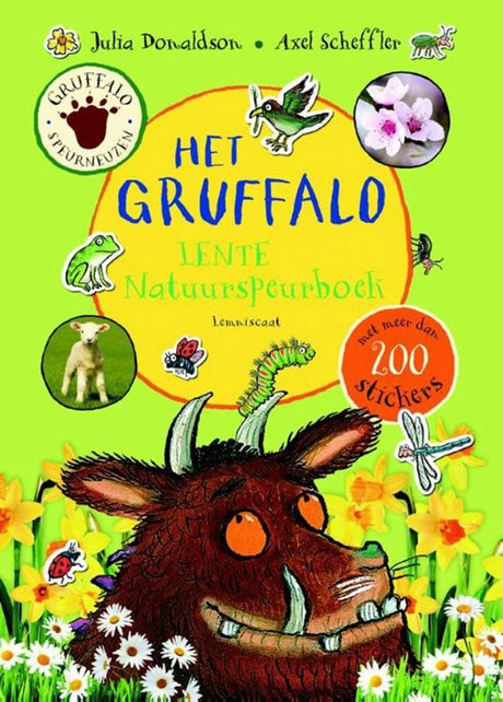 Centralna księga zawiera księgę poszukiwań przyrody Gruffalo Spring. 5+