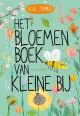 Kartonboehet bloemenboek van kleine bij. | 2 stuks