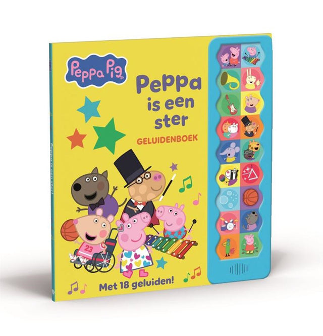 Książka dźwiękowa Peppa jest gwiazdą! 2+