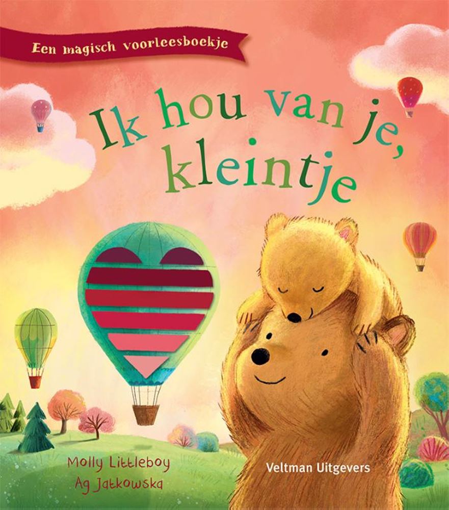 Kartonboek: ik hou van je, kleintje 1+ | 2 stuks