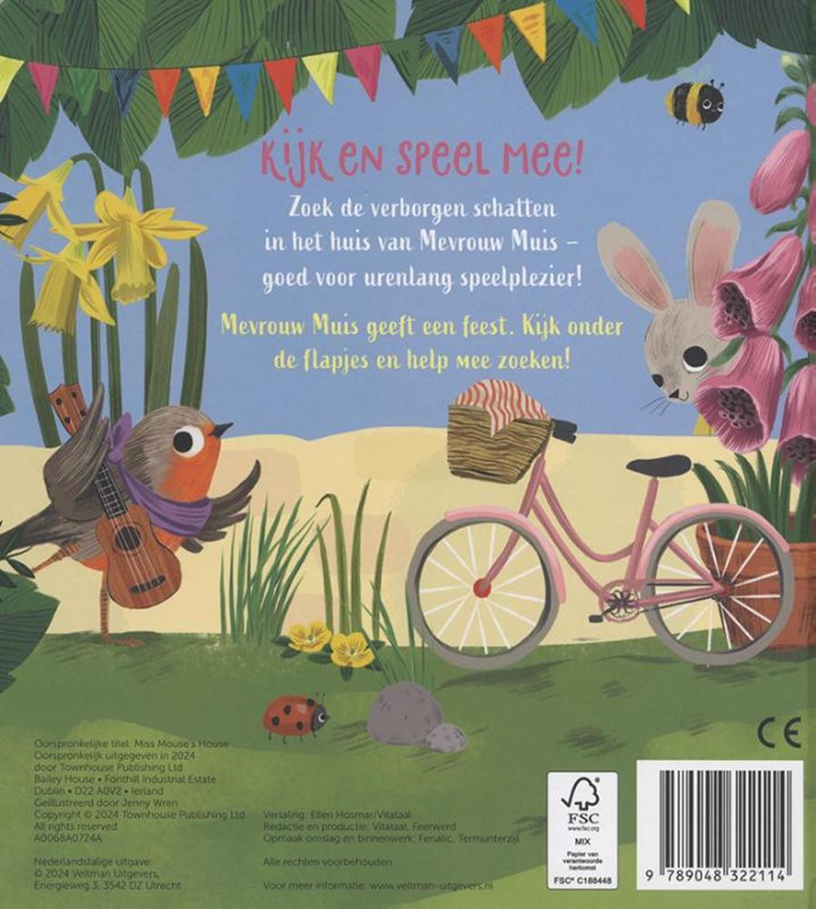 Het huis van mevrouw muis 2+ | 2 stuks