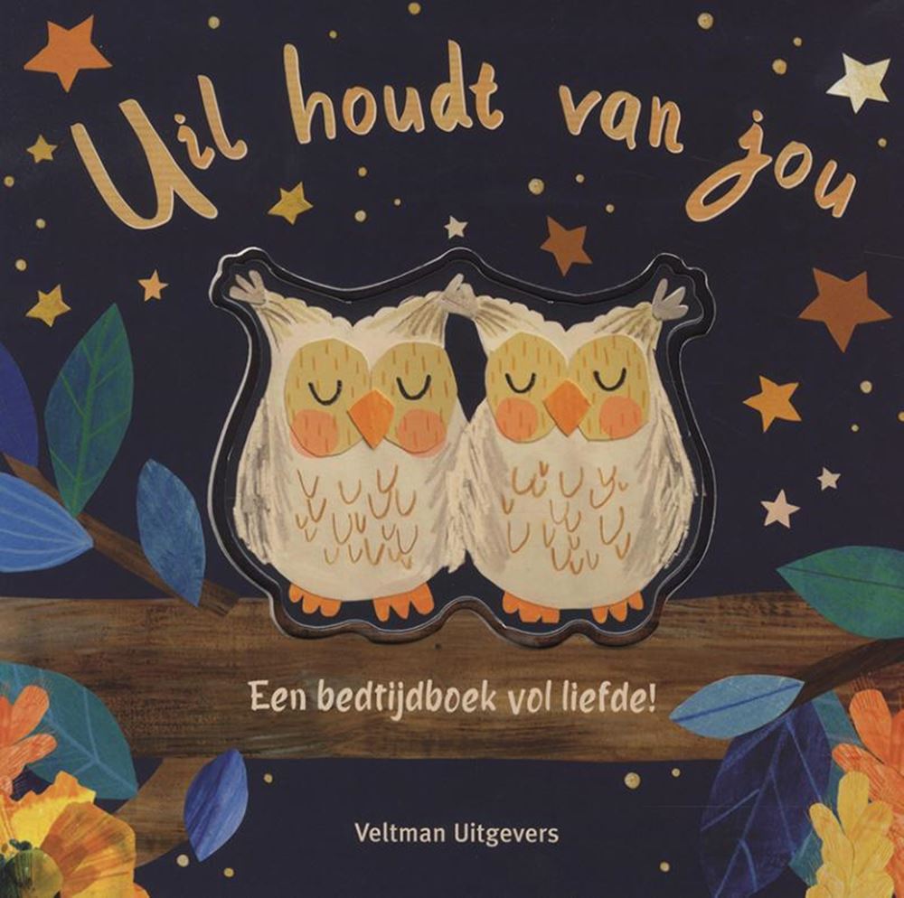 Kartonboek: uil houdt van jou 1+ | 2 stuks