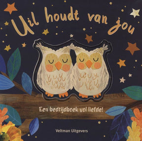 Kartonboek: uil houdt van jou 1+ | 2 stuks