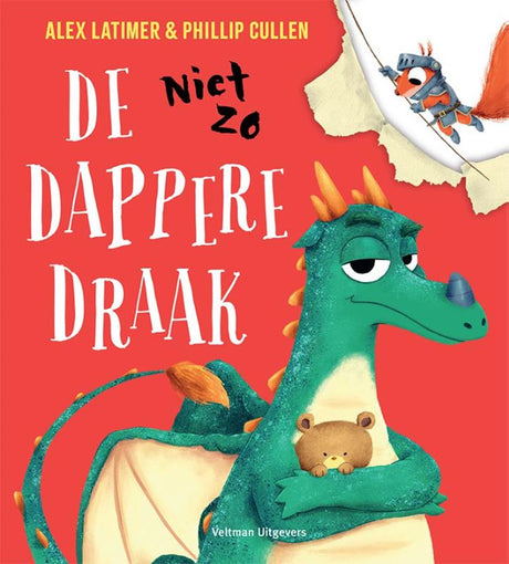 Prentenboek: de (niet zo) dappere draak | 2 stuks