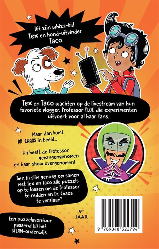 Tex taco en professor plof 9+ | 2 stuks