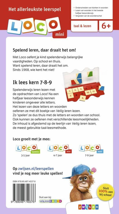 WPG Publishers Mini Locoe Safe Learning Read I Read Kern 7-8-9 (6-7 lat)
