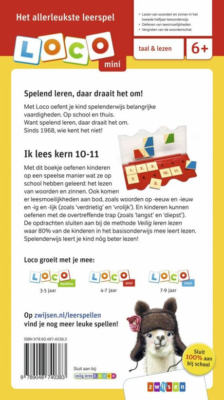 WPG Uitgevers Mini Locoe Safe Learning Read I Read Kern 10-11 (6-7 lat)