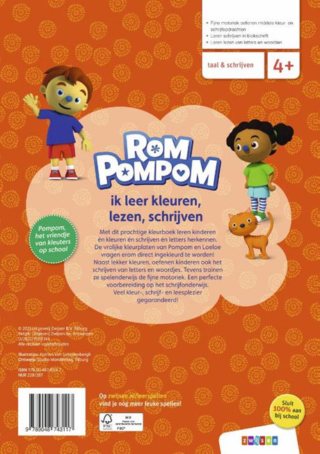 WPG UITGEVERS ROMPOM Uczę się czytać, czytać i pisać (4-6 lat)