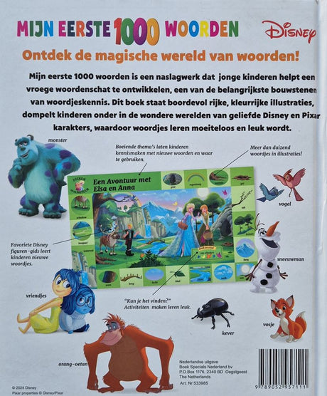 Disney moje pierwsze 1000 słów. 4+