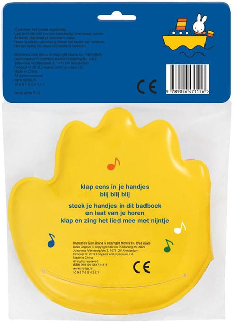 Książka do kąpieli Miffy, klaśnijcie w dłonie