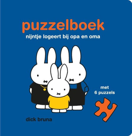 Miffy przebywa u dziadka i babci (puzzlebo