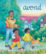 Avond. kartonboek. 3+