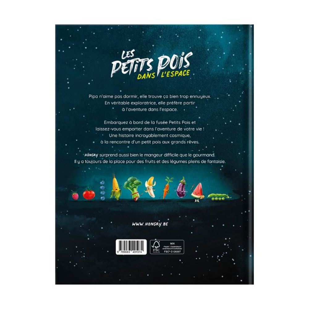 Les petits pois dans l’espace 2+ | 2 stuks
