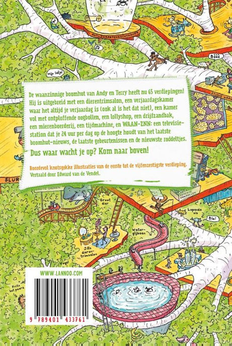 Centralny dom książki, niesamowity 65-piętrowy domek na drzewie