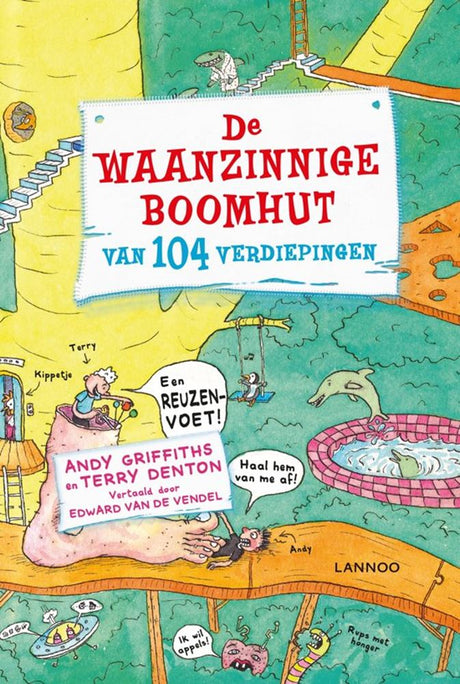 Centralny dom książki, niesamowity 104-piętrowy domek na drzewie
