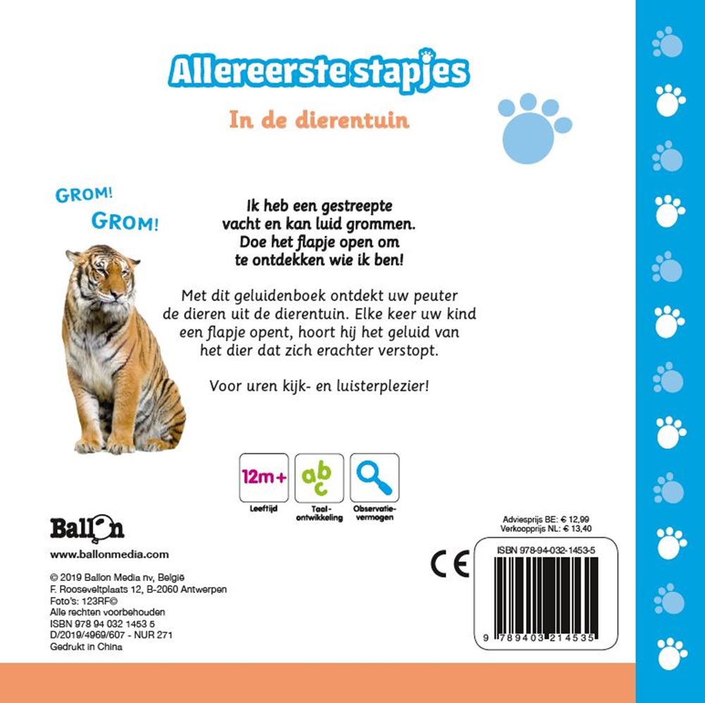 Standardowe wydawcy brzmią książkowo: w zoo. 2+