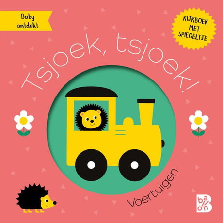 Standardowa książeczka wydawnicza z lusterkiem: choo, choo