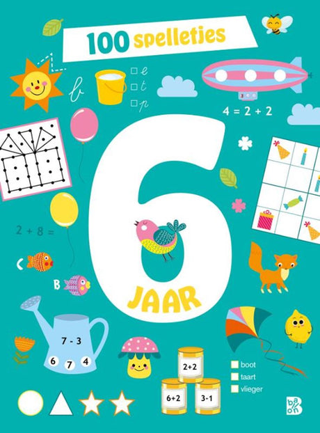 100 spelletjes 6 jaar. 6+ | 3 stuks