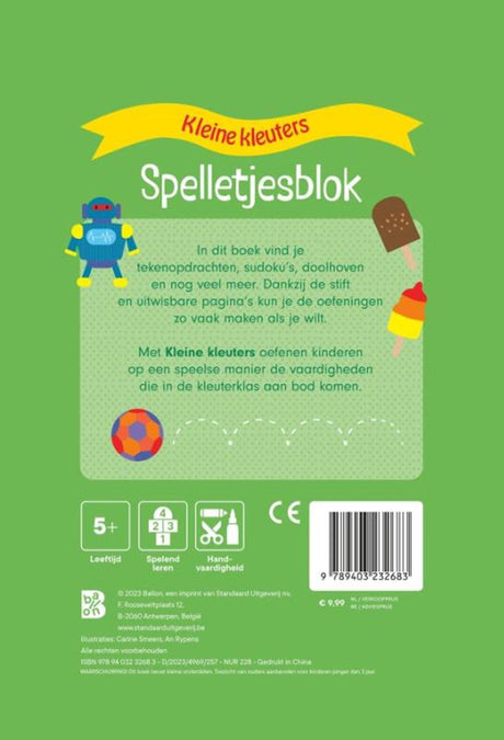 Blok do gry z pisakiem 5+ 5+