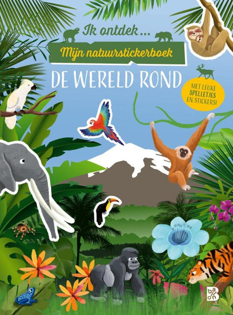 Wydawnictwo standardowe Książka z naklejkami „Moja natura” – na całym świecie