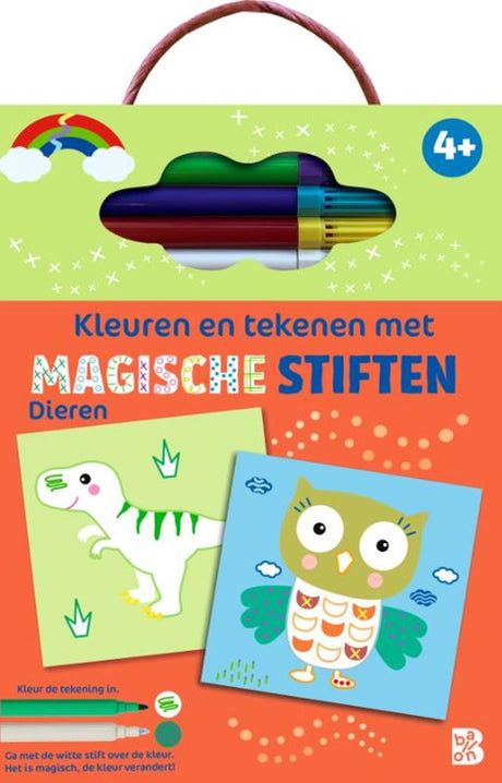 Standardowe wydawnictwo kolorowanie i rysowanie magicznymi pisakami - zwierzęta
