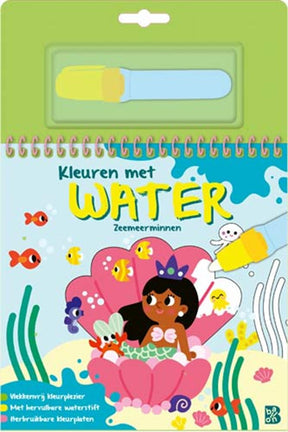 Kleuren met water zeemeerminnen 3+ | 3 stuks