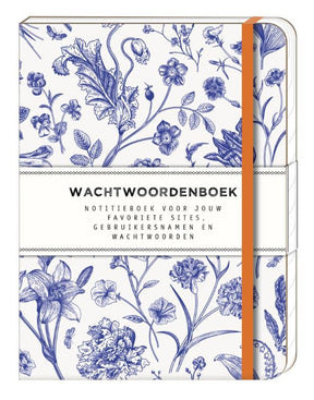 Wachtwoorden notitieboek volwassene | 5 stuks