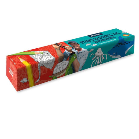 Imagebooks Freek Spark Sticky Coloring Scroll - zwierzęta wodne