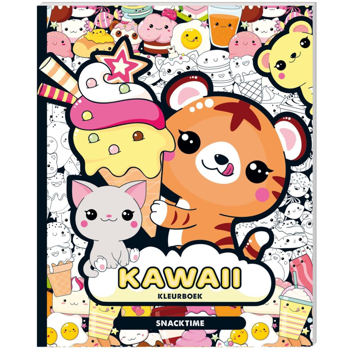 Imagebooks kawaii kolorowanka - czas na przekąskę