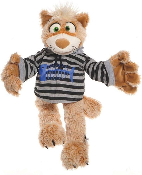 Lalki na rękę Living Puppets wisky kot lalki na rękę kot