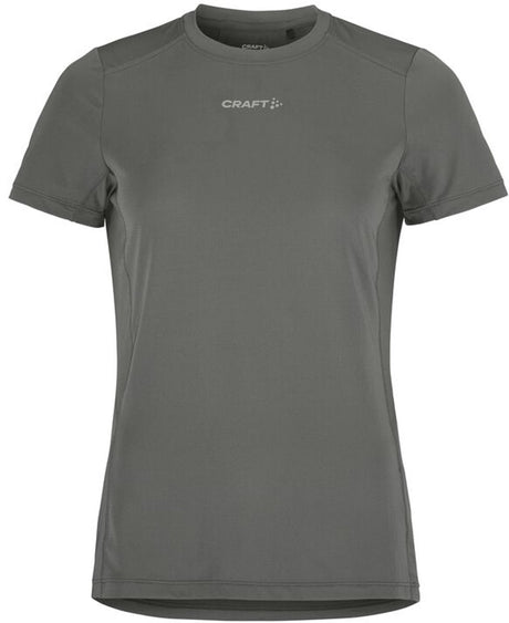 Damska koszulka sportowa Craft adv Essence ss tee 2 w - granit