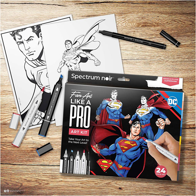 Firma Creativ https: www.cchobby.nl hobbyset-ilustration-superman-diverse-colors-1-doos