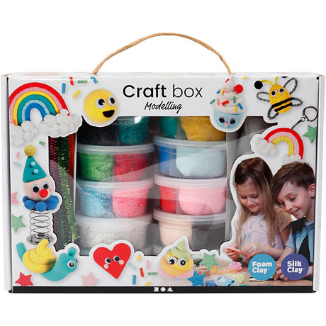 Firma Creativ https: www.cchobby.nl foam-clayr-en-silk-clayr-set-diverse-colors-1-set