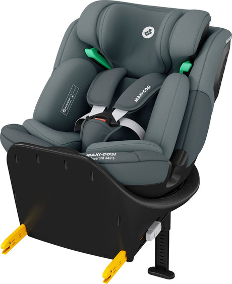 Maxi-Cosi Emerald 360 s i-size - fotelik samochodowy - tonalny grafit - od urodzenia do 12 lat