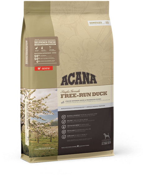 Acana pojedyncza kaczka z wolnego wybiegu Topinambur - karma dla psów - 11,4 kg