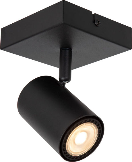 Lucide amigo - reflektor sufitowy (lampa sufitowa) - 1xgu10 - czarny