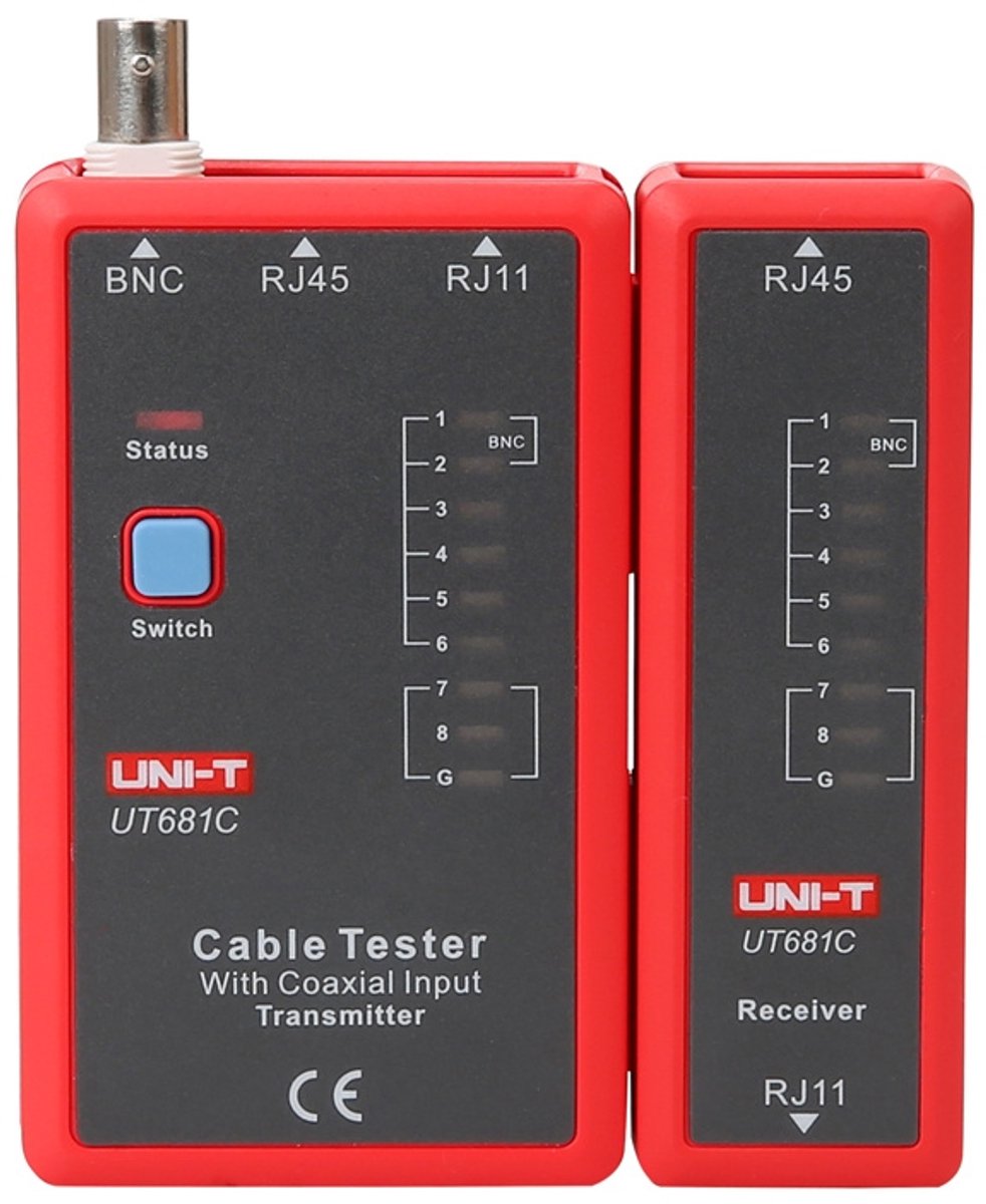 Uni-t UT681c – tester kabli LAN Tester kabli sieciowych