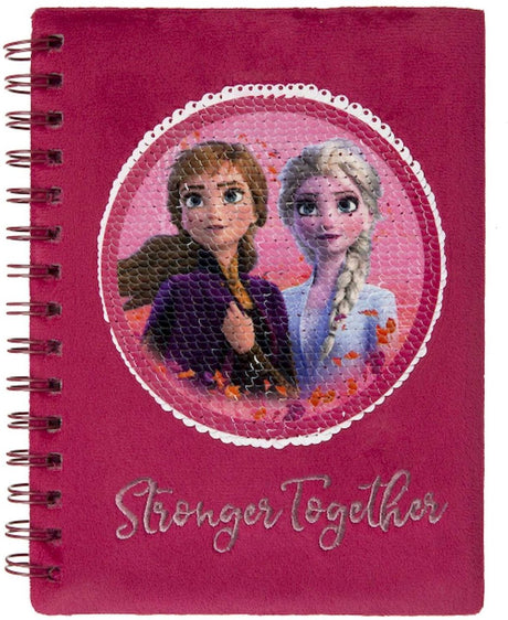 Undercover Notebook A5 Disney Frozen z cekinami
