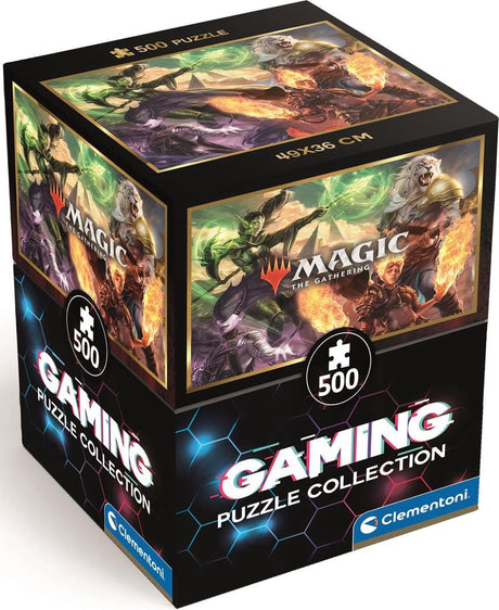 Clementoni - puzzle - 500 elementów - magia: zbieranie - kostka - puzzle dla dorosłych