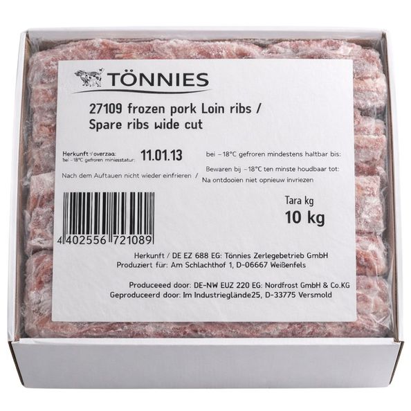 Tönnies żeberka surowe premium (10 kg)