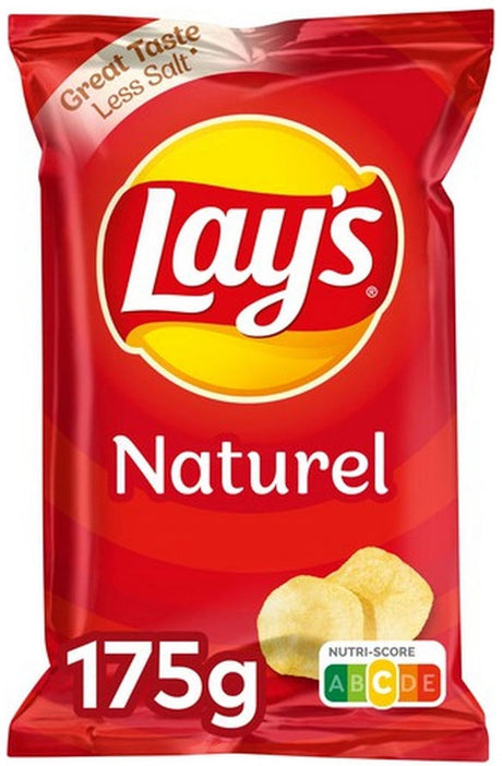 Lay's Natural - chipsy - 8 x 175 gramów